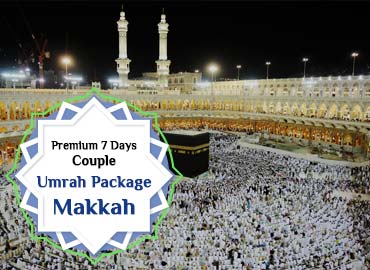Premium Seven Days Couple Umrah Package Makkah